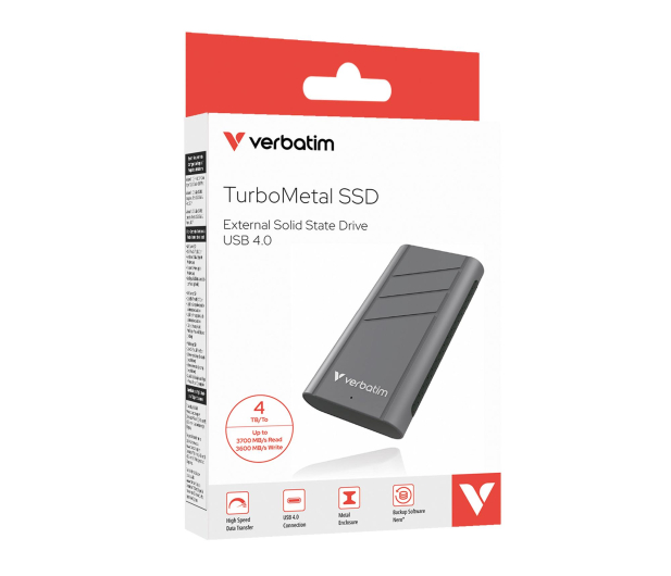 Verbatim TurboMetal SSD USB4 4TB - 1316035 - zdjęcie